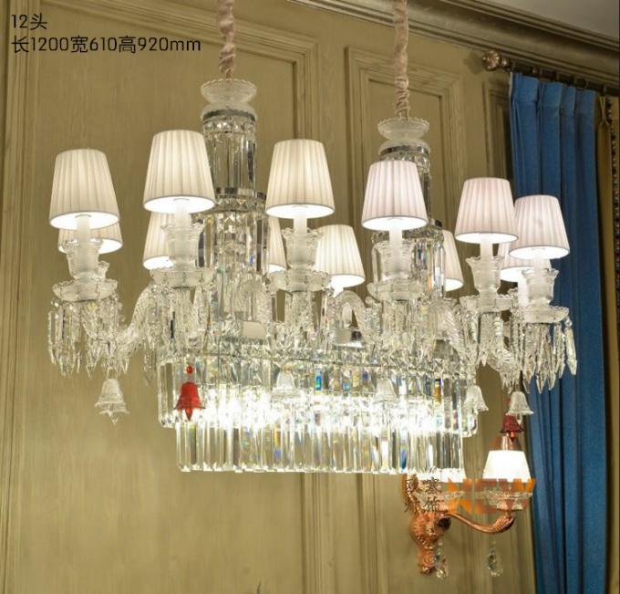 Glam crystal chandelier with High Qulity Crystal For House Lighting (WH-CY-151)