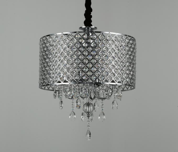 Modern Chandelier Ceiling Lighting with Crystal Lampshade Lighting Dining room Kitchen Hanging Lamp (WH-MI-77)