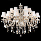 Crystal light fixtures chandeliers for Dining room Kitchen Foyer Hotel lighting ( WH-CY-31)