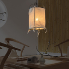 Japan Style Pendant Lights Linen Hanglamp For Dining Room Bedroom Ay Illuminate Z5 Pendant Lamp（WH-AP-491）