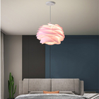 Danish Designer White Rose Chandelier For Bedroom Living Room Hudgins Designer Pendant Lamp(WH-MI-347)
