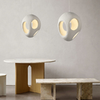 Nordic Minimalism Dining Island LED Chandelier Living Room Bedroom Modern Bar Decoration Wabi-Sabi Lamp(WH-VP-180)