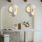 Nordic Minimalism Dining Island LED Chandelier Living Room Bedroom Modern Bar Decoration Wabi-Sabi Lamp(WH-VP-180)