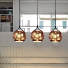 Retro Carving Hollow out Pendant lights Home Living Bedroom Kitchen E27 ball Pendant lights(WH-VP-185)