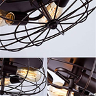 LED Pendant Lights Industrial Style Metal for Living Room Kitchen Retro Loft Pendants Ligh(WH-VP-188)
