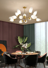 Luxury Sitting room Decoration Chandelier Creative Modern Simple Crystal Molecular Lamp(WH-MI-421)