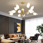 Luxury Sitting room Decoration Chandelier Creative Modern Simple Crystal Molecular Lamp(WH-MI-421)
