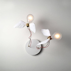 American novel gold spider led wall lamp for living room dining room personality coffee shop light (WH-OR-234)