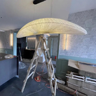 Minimalist Cloth Led Pendant Lights Designer Sailboat Ceiling Hanging Lamps(WH-AP-555)