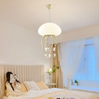 Cream style designer jellyfish chandelier minimalist and creative living room light(WH-AP-563)