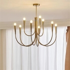 Retro Style Swoop Arm Chandelier Living Room Luxury American pendant lamp best lighting(WH-AP-570)