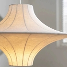 Modern Silk Led Pendant Lights For Living Room Nordic Wabi Sabi Light(WH-AP-579)