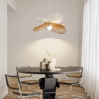 Nordic Wabi Sabi Led Pendant Lights For Living Room Home Decoration Rattan Bedroom Chandelier(WH-AP-587)