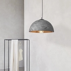 Nordic Simple Wabi-Sabi Style Led Droplights Living Room Bedroom Dome Pendant Light(WH-AP-589)