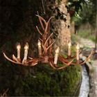 Countryside Deer Antler Chandelier For Farmhouse Warehouse Lighting Fixtures (WH-AC-31）