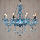 Fancy chandeliers for sale Pink Color with gold body ( WH-CY-01)