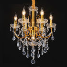 Wrought iron candle chandelier (WH-MC-04)