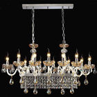 Long Rectangular dining crystal chandelier Lighting (WH-CY-106)