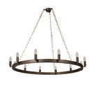Kathy ireland Iron chandelier for Farmhouse indoor home pendant lamp (WH-CI-52)