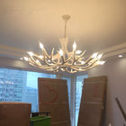 White faux antler chandelier lighting Pendant Lamp (WH-AC-20)