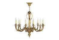 Contemporary brass chandelier for indoor home lighting (WH-PC-06)