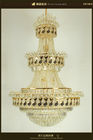Gold French empire crystal chandelier chandeliers Project lighting (WH-NC-04)