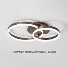 Drop Black ceiling light panels Ring Ceiling lamp For indoor home Lighting (WH-MA-95)