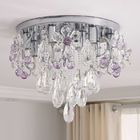 Contemporary crystal ceiling lights For Living room Bedroom Kitchen Fixtures (WH-CA-13)