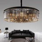 Semi flush Crystal ceiling Pendant Light Fixtures Amber Color For Home Decoration (WH-CA-21)