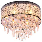 Frabic Crystal bedroom ceiling lights Fixtures For Indoor home Lighting (WH-CA-29)