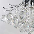 Modern Crystal Semi Flush Ceiling Lights Fixtures Indoor Home Light Fixturs (WH-CA-30)