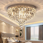 Crystal flush ceiling lights uk Round Shape For House Lighting Fixtures (WH-CA-45)