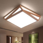 Wood flush mount ceiling light For Indoor home Lighting Fixtures (WH-WA-02)