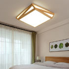 Wood flush mount ceiling light For Indoor home Lighting Fixtures (WH-WA-02)