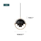 Adjustable Single pendant ceiling lights Lamp Fixtures For Indoor Kitchen Dining room (WH-AP-45)