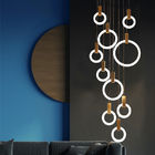 Unusual Acrylic pendant lights Circle Lampshade For indoor home Lighting (WH-AP-59)