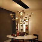 Modern Gold instant pendant light with horn Lampshade For indoor home Decoration (WH-AP-66)