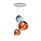 Red glass globe pendant light for kitchen Bedroom Dining room Lighting Fixtures (WH-GP-21)