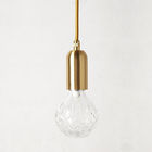 Small Glear glass pendant lights for indoor Dining room Kitchen Lighting Fixtures (WH-GP-23)