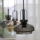 Smoked glass ceiling pendant lamp fixtures Indoor decoration (WH-GP-26)