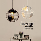 Spherical pendant light Black And White Color For indoor home Decoration (WH-AP-76）