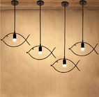Industrial multi pendant lighting For Living room Bedroom Fish Shape (WH-VP-43)