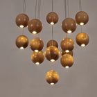 Wood Ball Pendant Lights For Indoor home Lighting Fixtures (WH-WP-15)