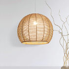 Rattan weaving bamboo Pendant Lamp For Indoor Home Lighting Fixtures (WH-WP-19)