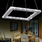 Square Crystal Hanging Lights For Indoor Home Kitchen Bedroom Stainless Steel Lustre (WH-AP-82)
