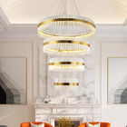 Black Gold Crystal suspension Lights For Bedroom Kitchen Bar Lighting Fixtures (WH-AP-88)