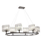 Crystal Drop down Hanging light fixtures For Dining room Kitchen restaurant Decor (WH-AP-90)