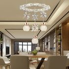 Circle Round Crystal Hanging Lights For Indoor House Lighting Fixtures (WH-AP-101)