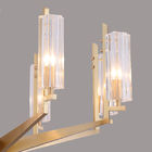 Crystal Pendant Lights for Indoor home Lighting Gold Color Chandelierr (WH-AP-103)