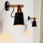Wood Wall Lamps Modern Nordic Style E27 wall wood lights (WH-OR-03)